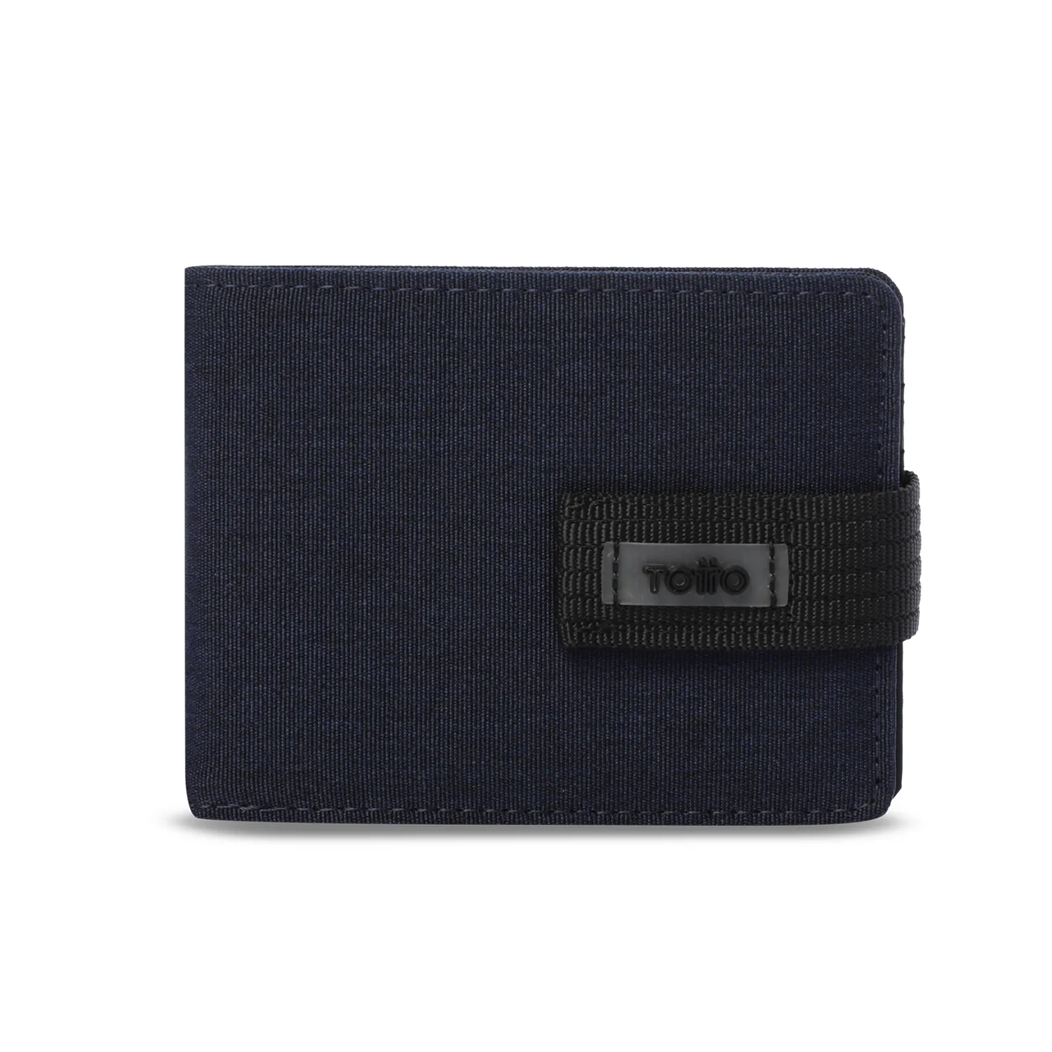 BILLETERA TOTTO GOBI RFID BLOCKER - AZUL