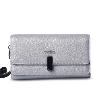 BILLETERA TOTTO SOUL RFID BLOCKER - LILA
