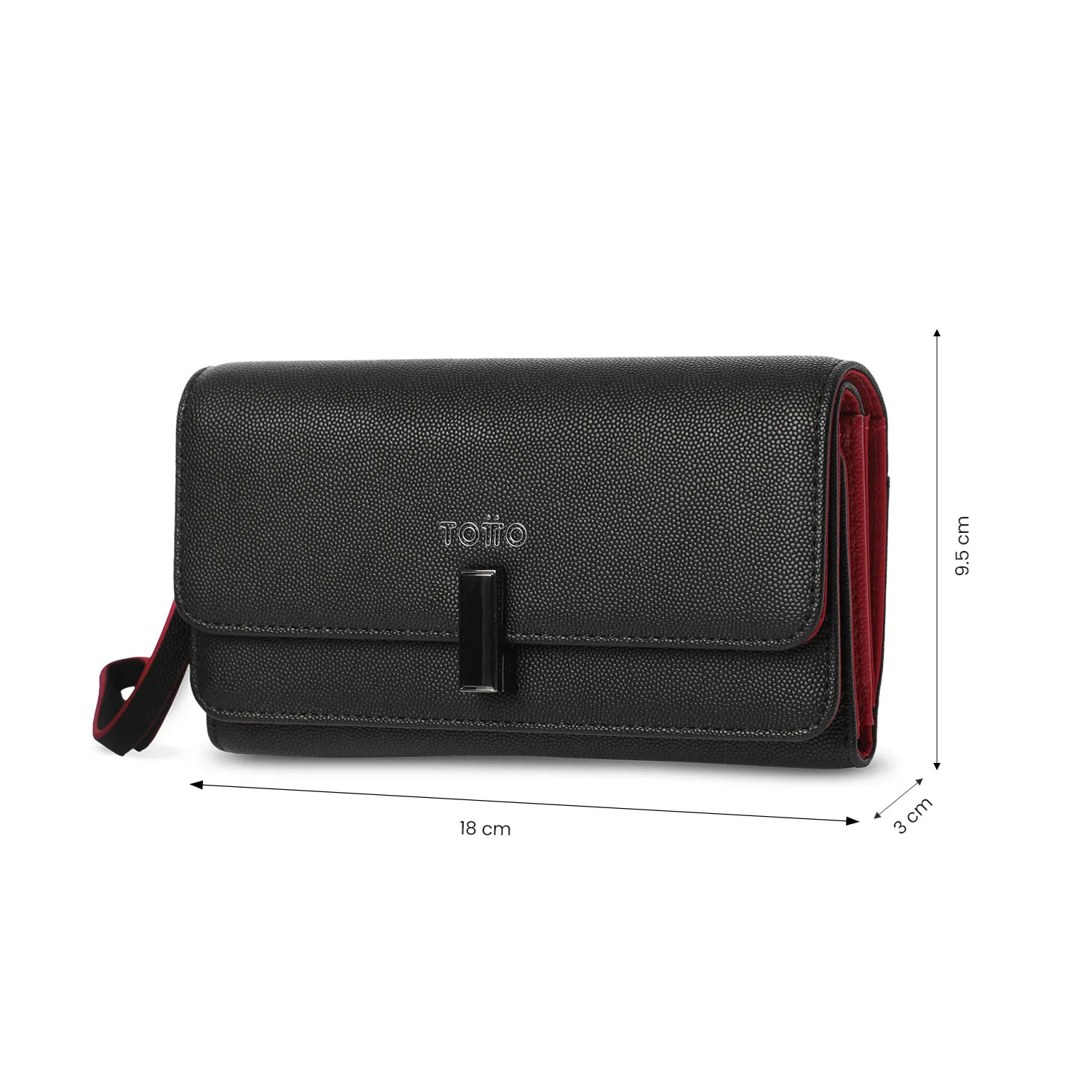 BILLETERA TOTTO SOUL RFID BLOCKER - NEGRO - Imagen 2
