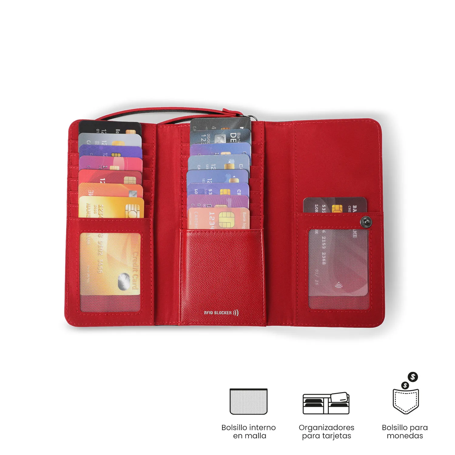 BILLETERA TOTTO SOUL RFID BLOCKER - NEGRO - Imagen 4