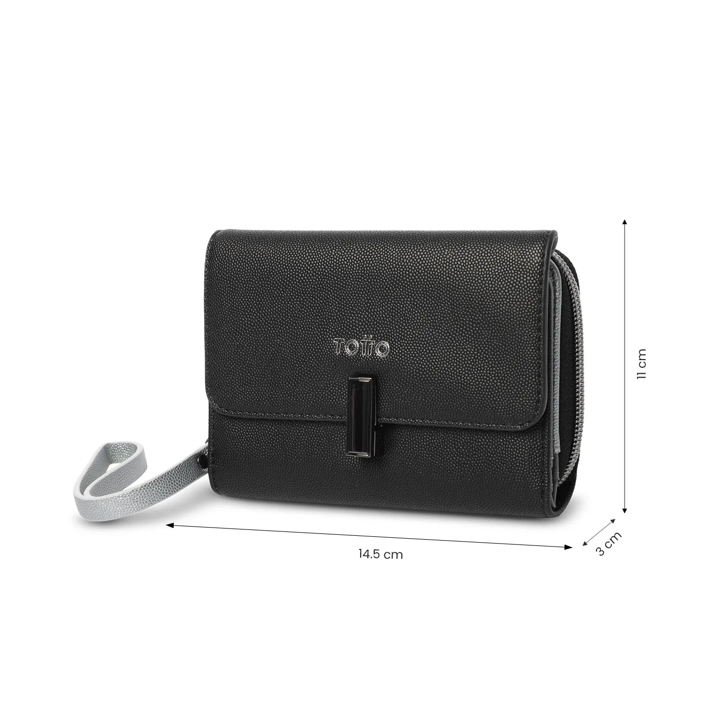 BILLETERA TOTTO SOUL RFID BLOCKER - NEGRO - Imagen 2