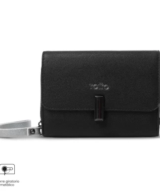 BILLETERA TOTTO SOUL RFID BLOCKER - NEGRO