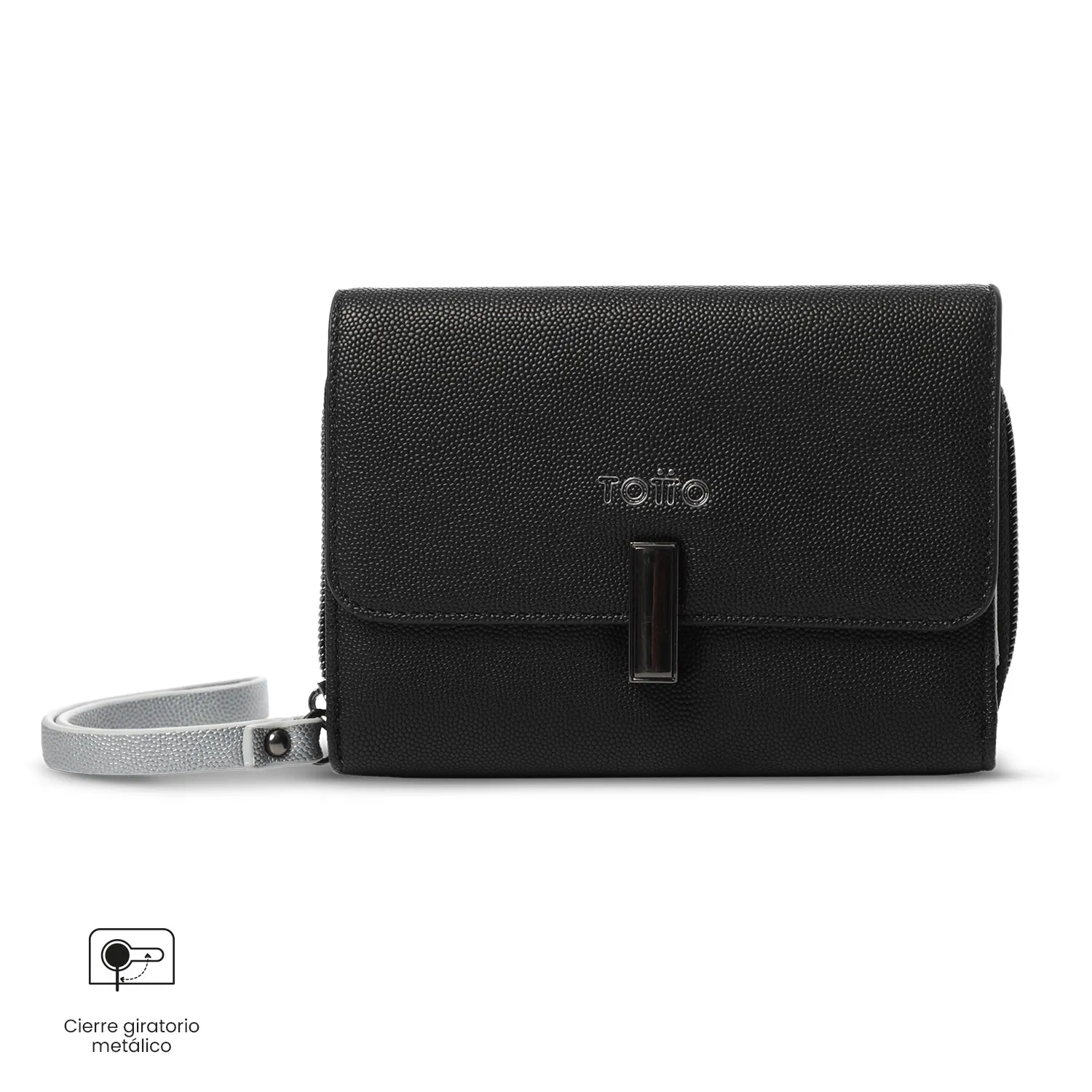 BILLETERA TOTTO SOUL RFID BLOCKER - NEGRO