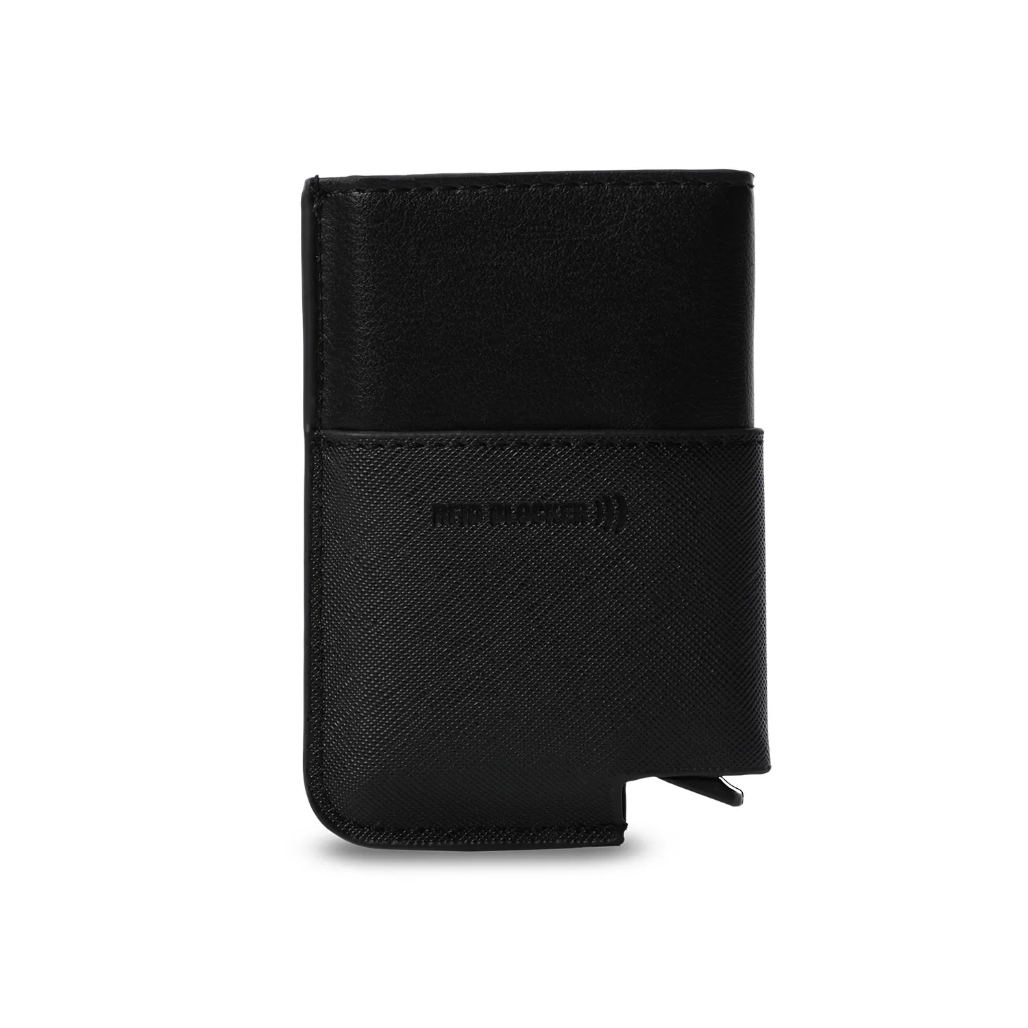 PORTADOCUMENTOS TOTTO SAFFIANO RFID BLOCKER - NEGRO - Imagen 5