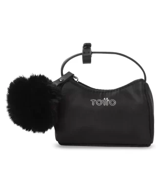 LLAVERO MONEDERO TOTTO ADELAIDE CHARM - NEGRO