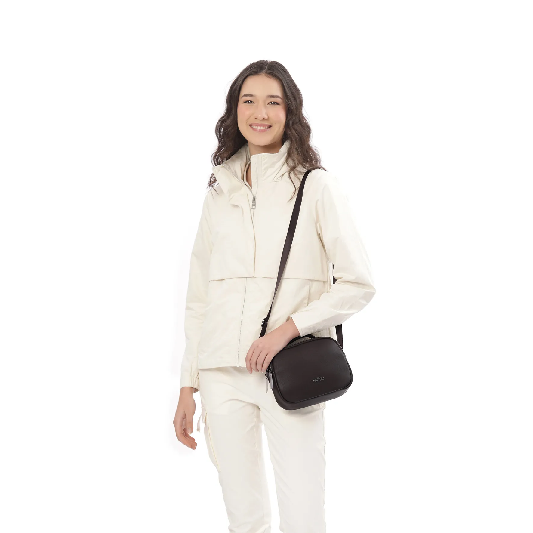 BOLSO TOTTO SOUL LIRA - CAFE - Imagen 6