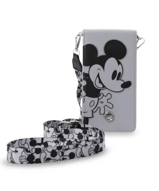 PORTACELULAR TOTTO MICKEY WHITE - GRIS